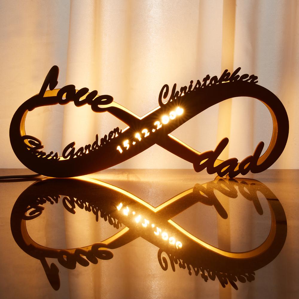 Lovely deals Romantic “Together Forever” LED Night Light Room Wall Decoration