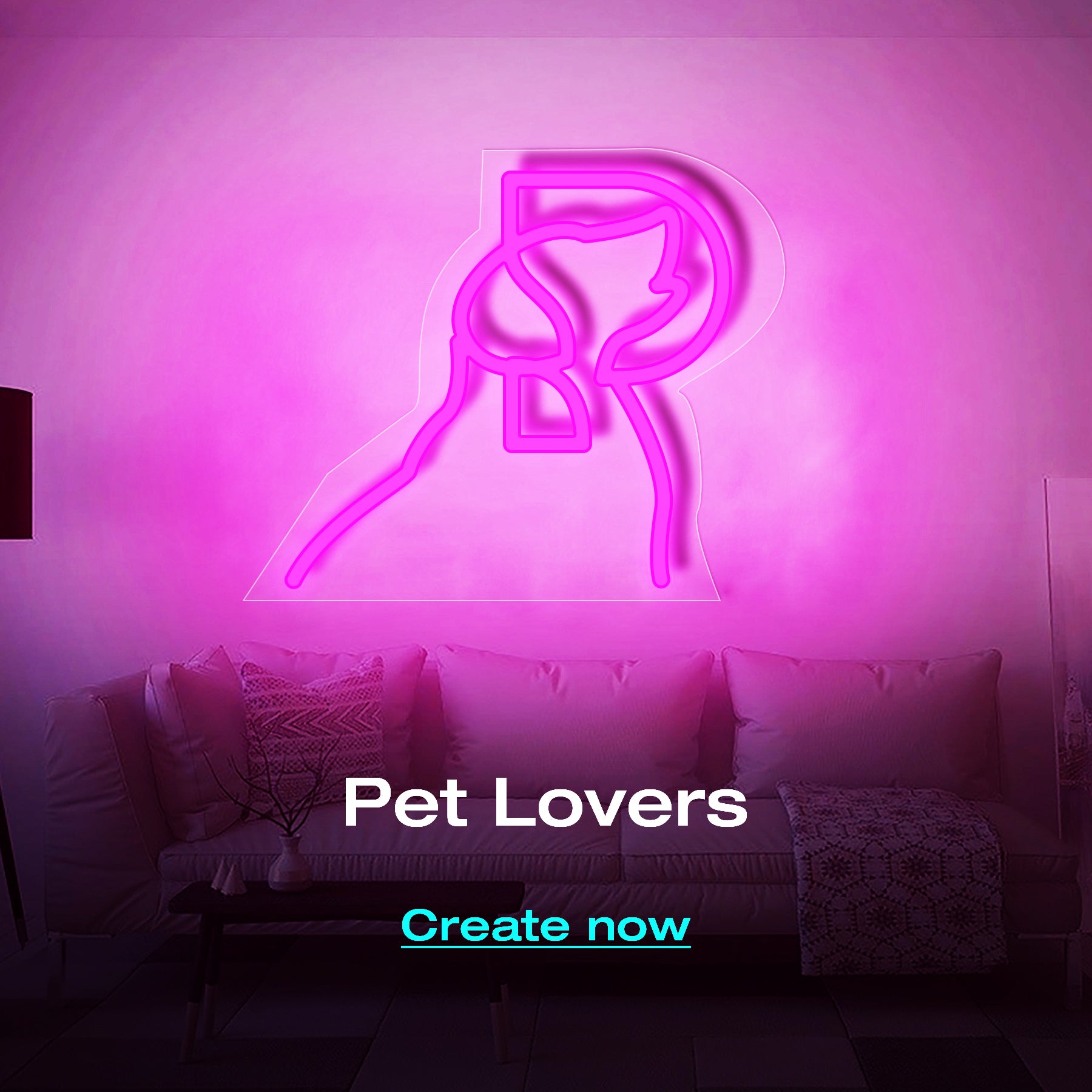 Custom LED Neon Signs For Pets
