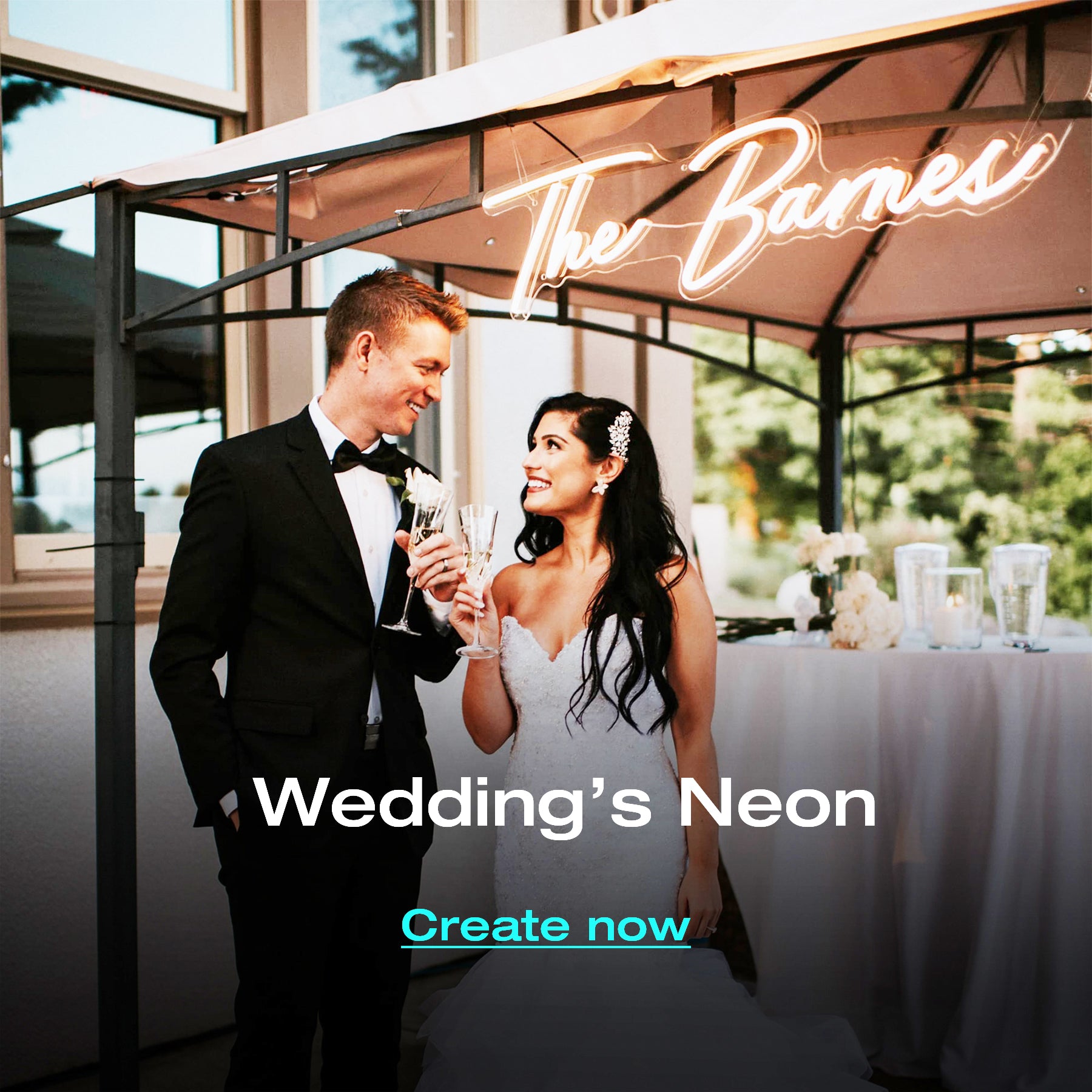 Custom LED Neon Signs For Wedding