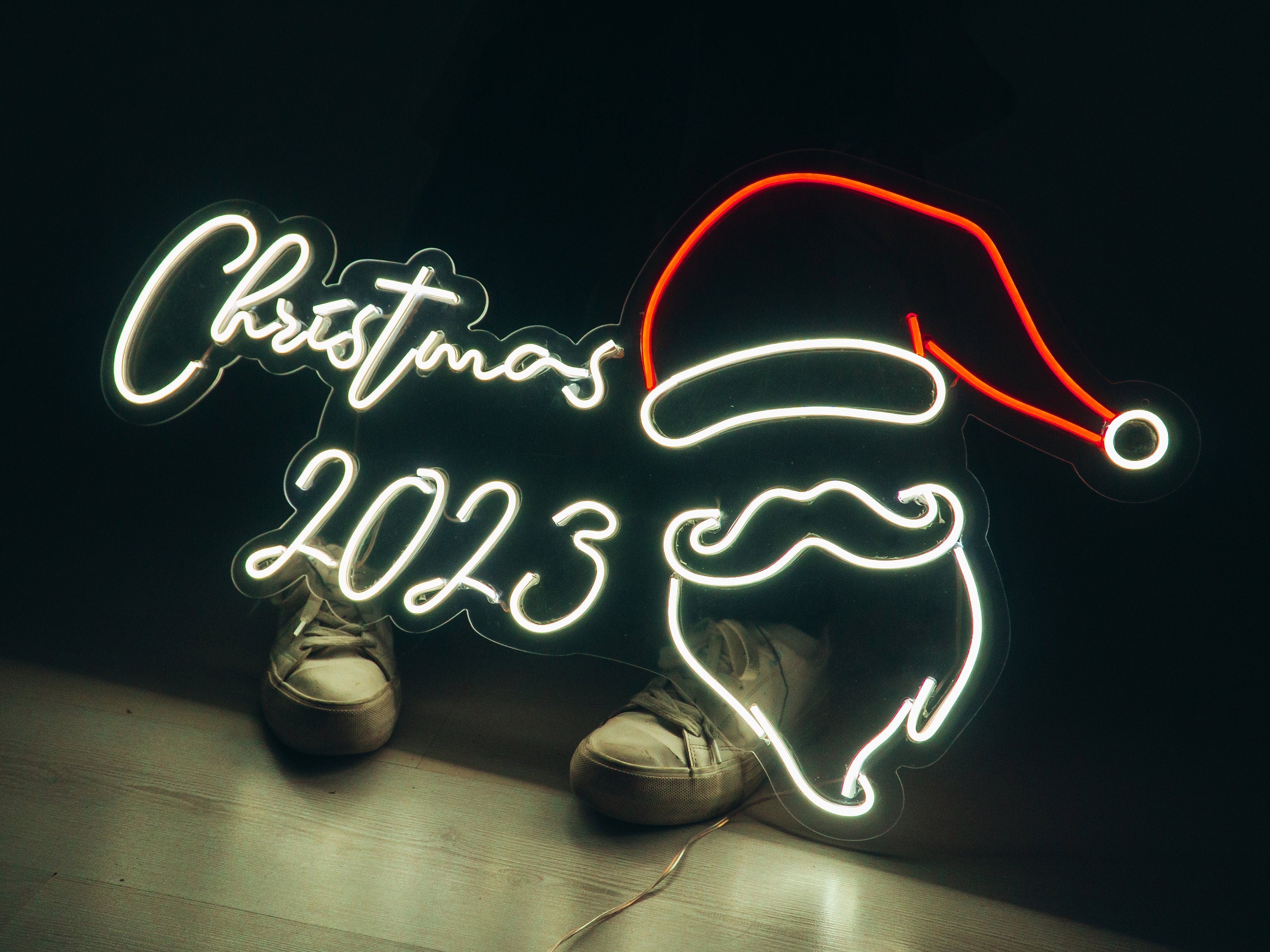 NEONIP-100% Handmade Christmas 2023 New Year Neon Sign
