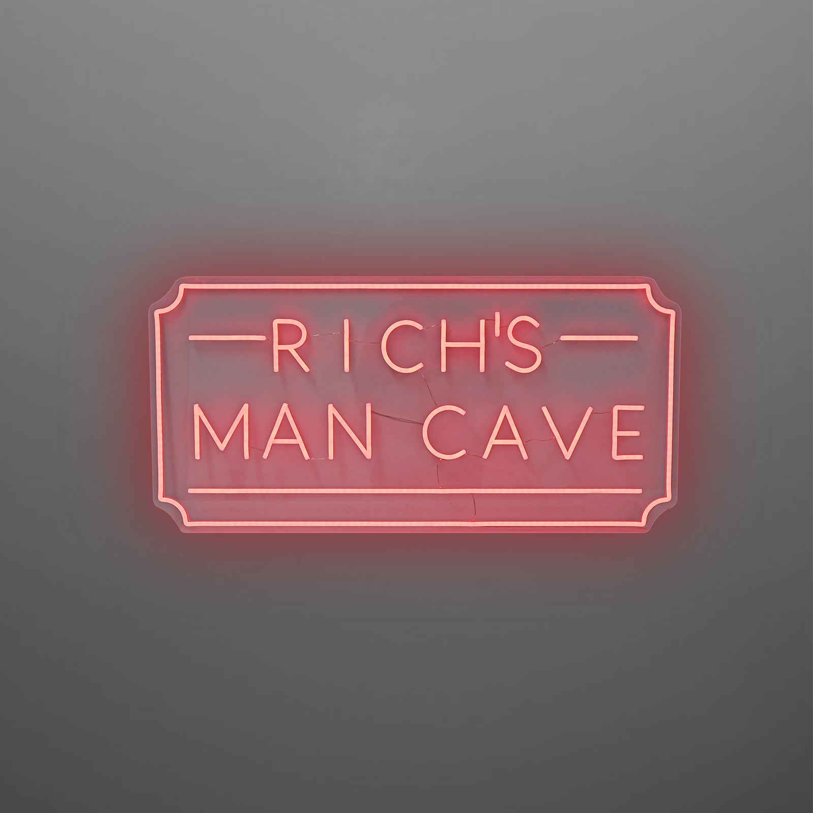 Regali per uomo con insegna al neon Man Cave personalizzata, fatta a mano al 100% NEONIP