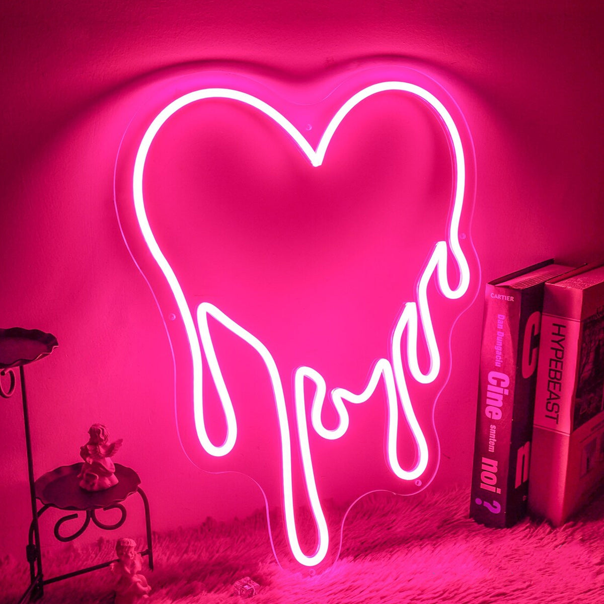 NEONIP-100% Handmade Melting Heart LED Neon Light Sign