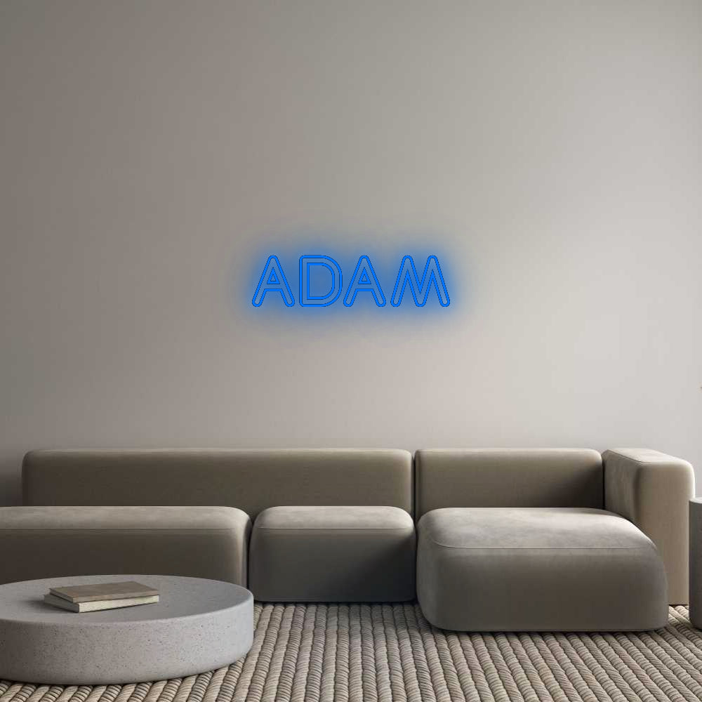 Custom Neon Signs ADAM