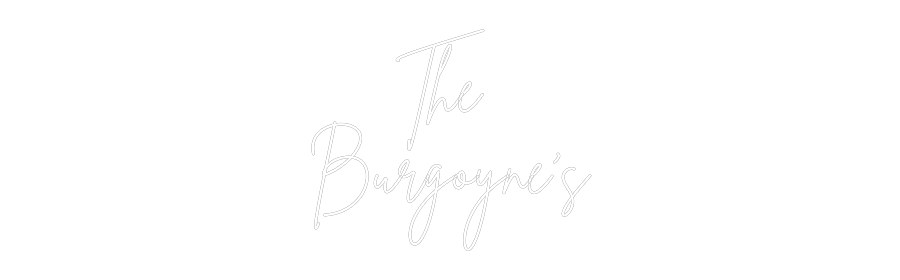 Custom Neon Signs The 
Burgoyn...