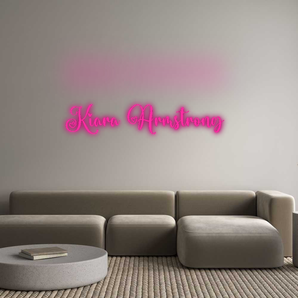 Custom Neon Signs Kiara Armstro...