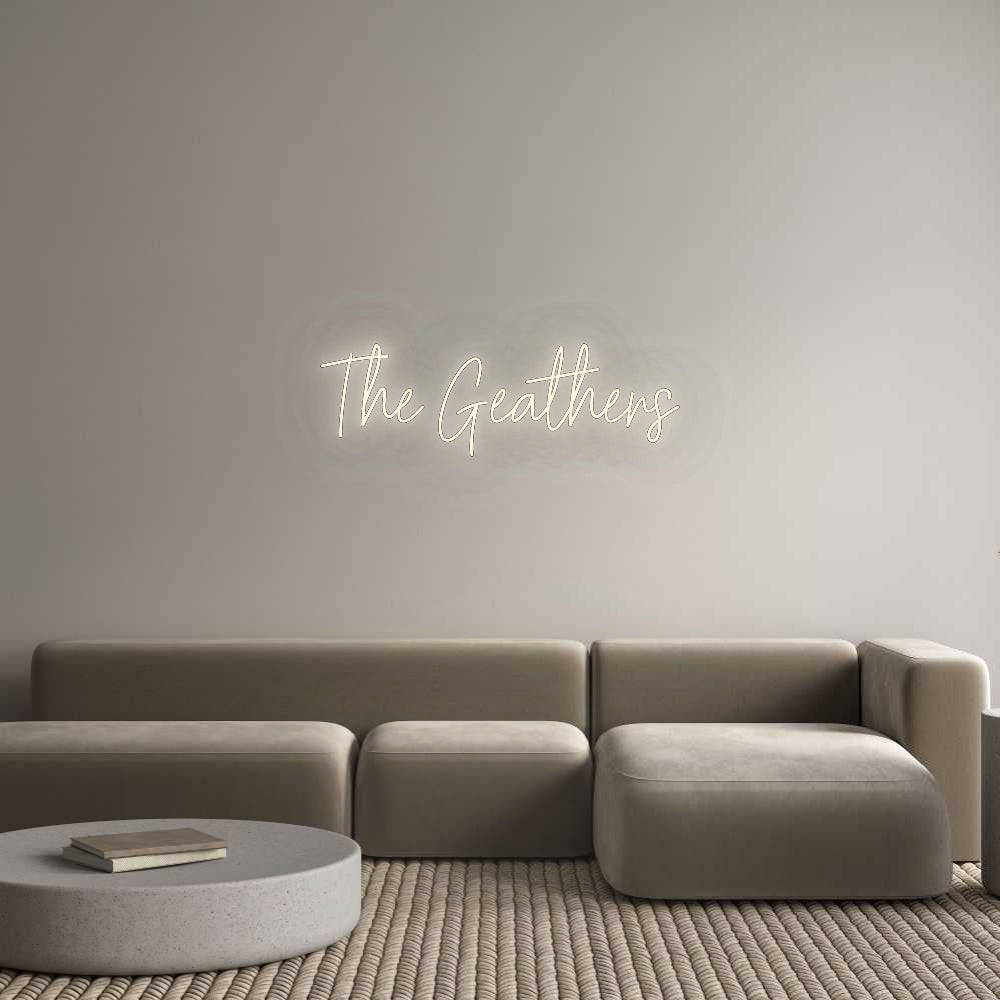 Custom Neon Signs The Geathers