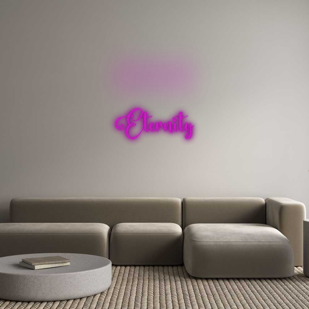 Custom Neon Signs Eternity