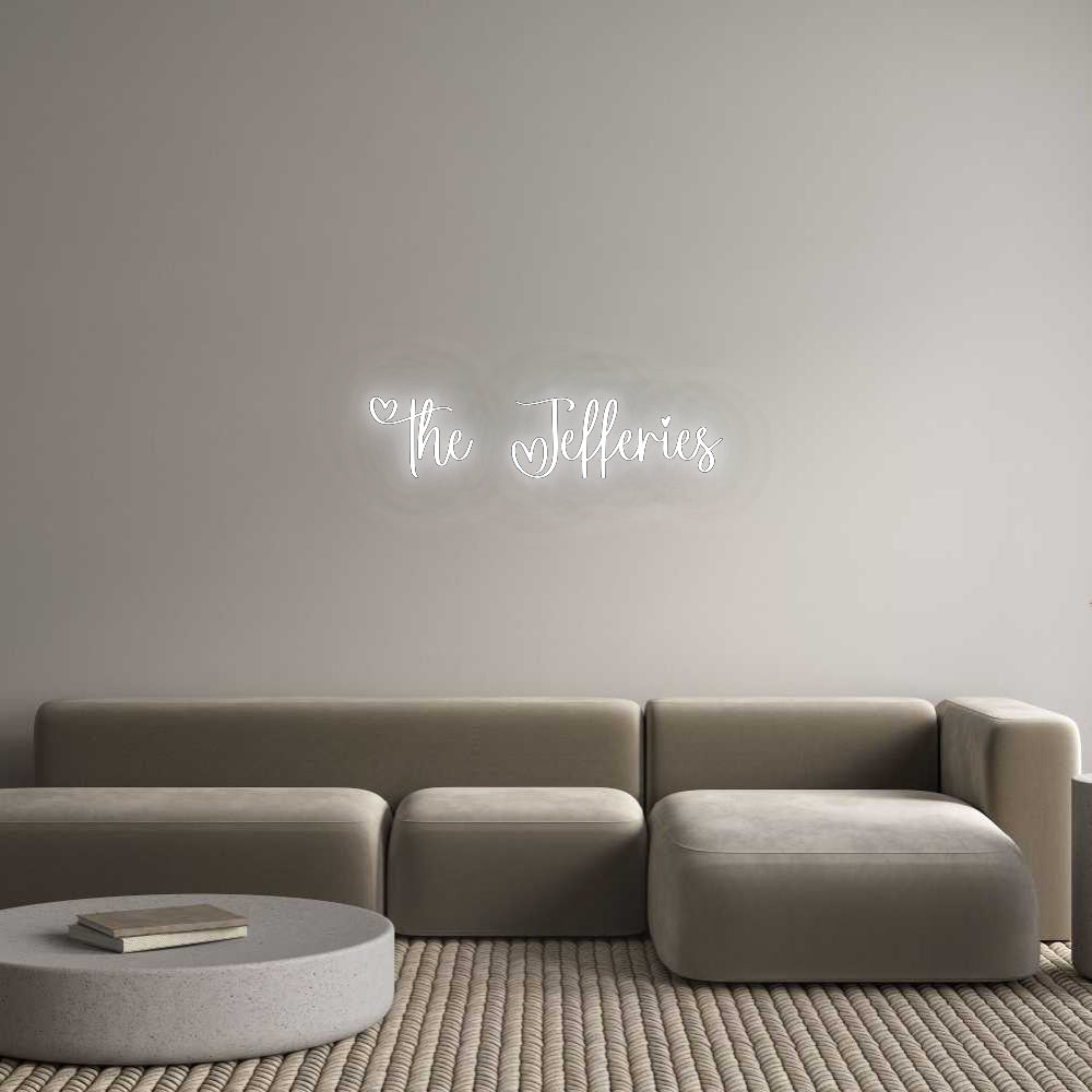 Custom Neon Signs The Jefferies