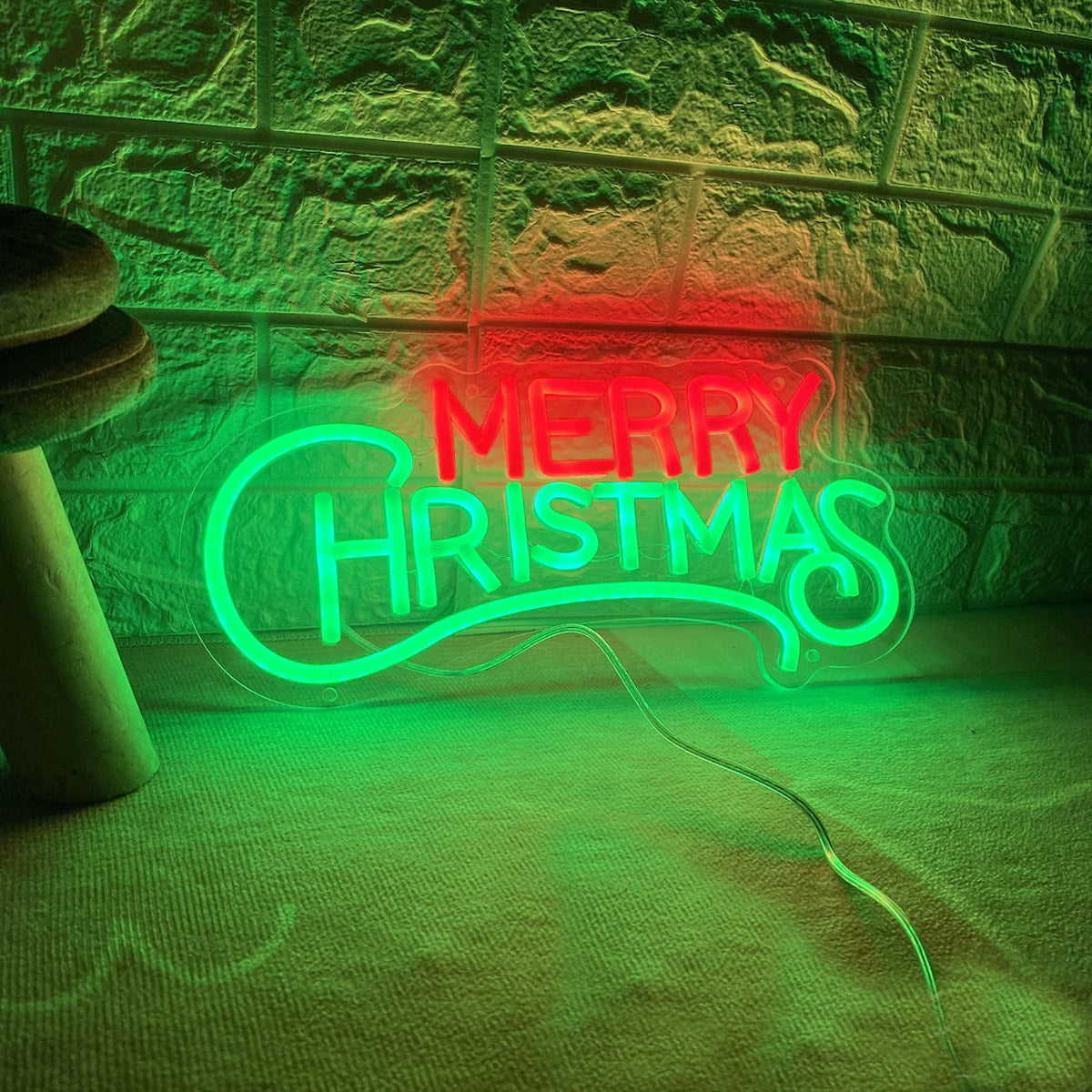 NEONIP-100% Handmade Merry Christmas Party Neon Sign Led Sign for Christmas Eve