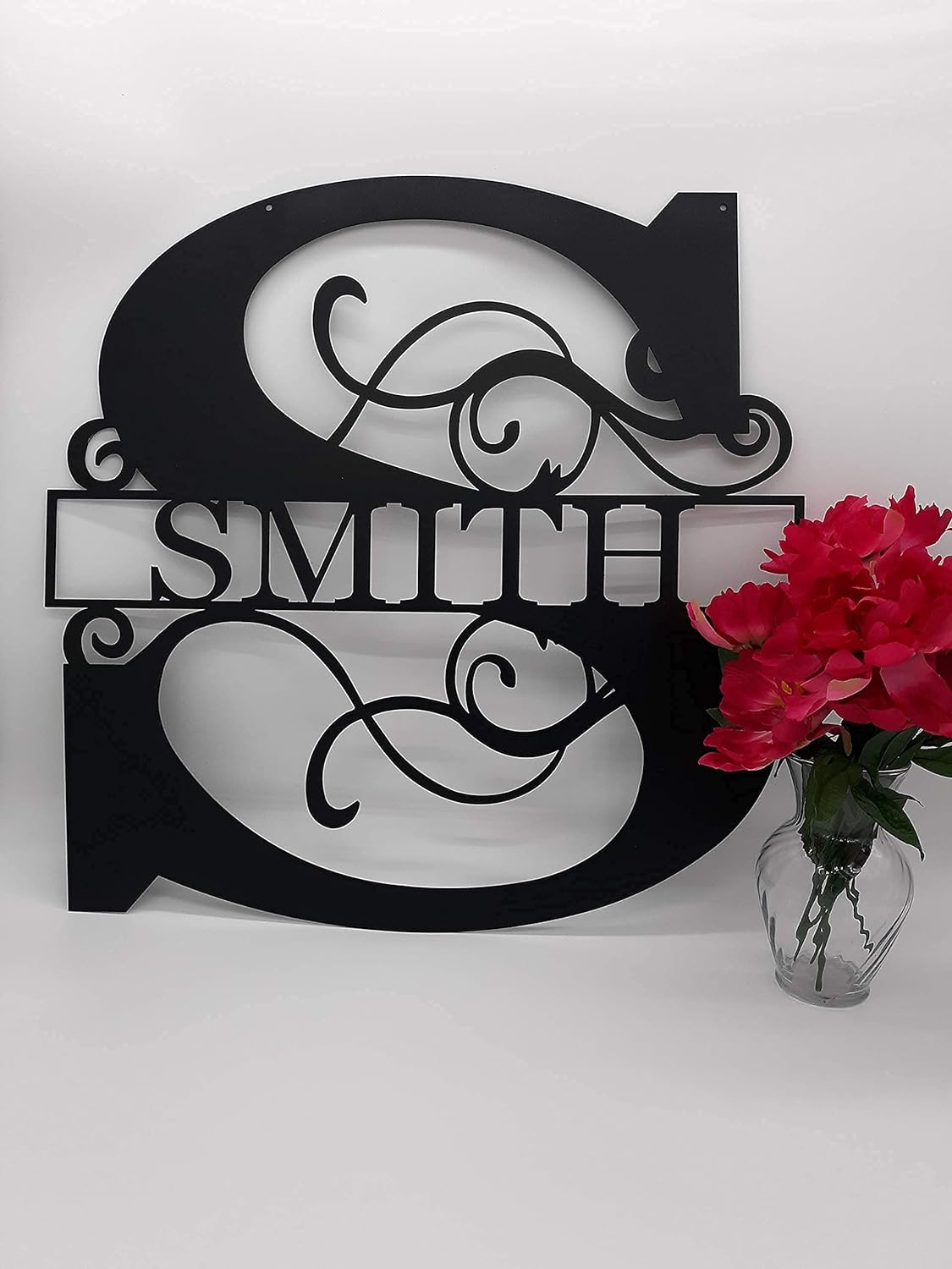 Personalized Last Name Sign Metal Family Name Sign Outdoor Metal Sign Wedding Gift