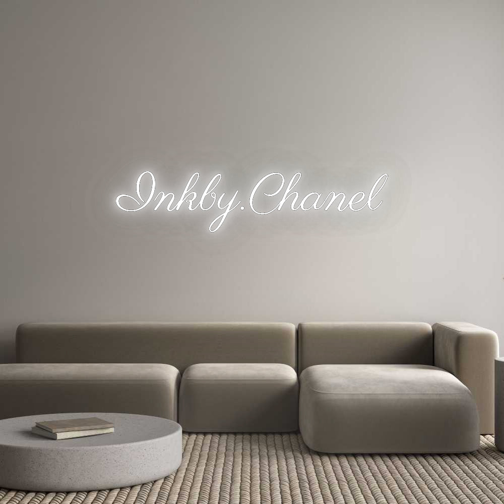 Custom Neon Signs Inkby.Chanel