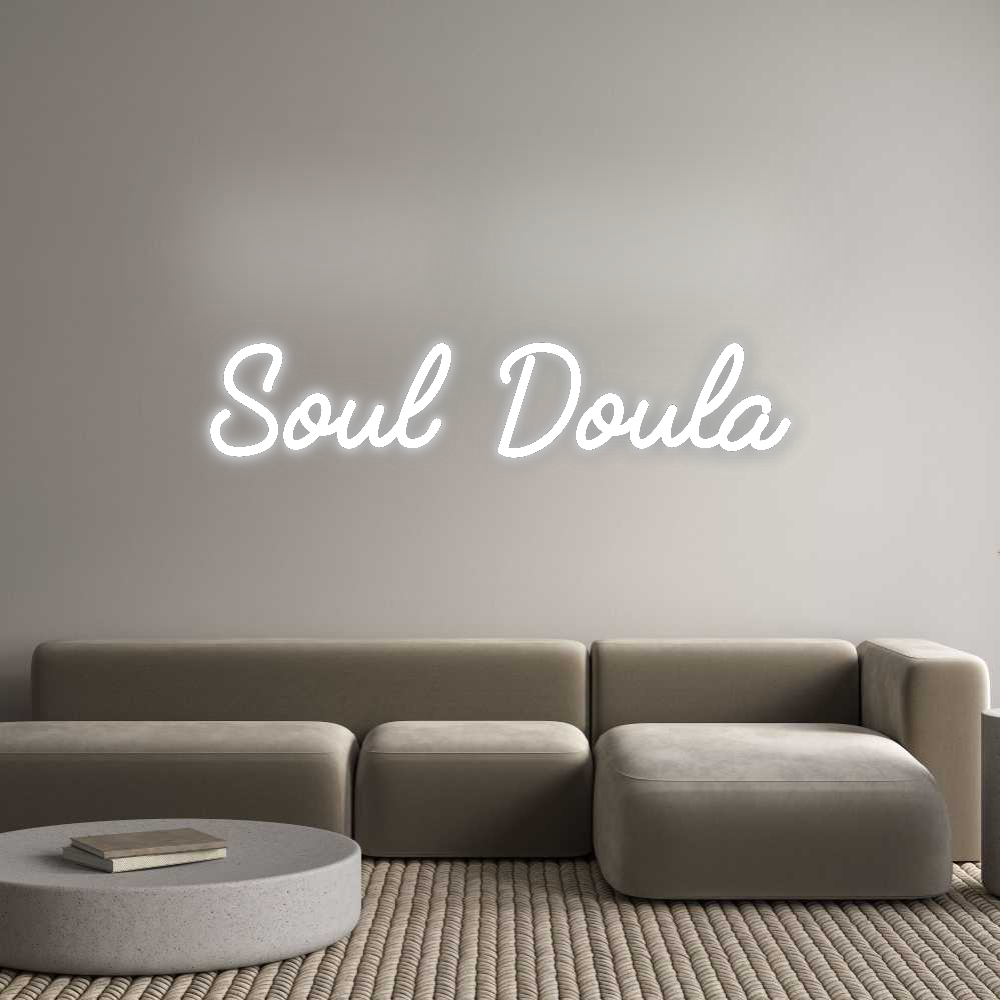 Custom Neon Signs Soul Doula