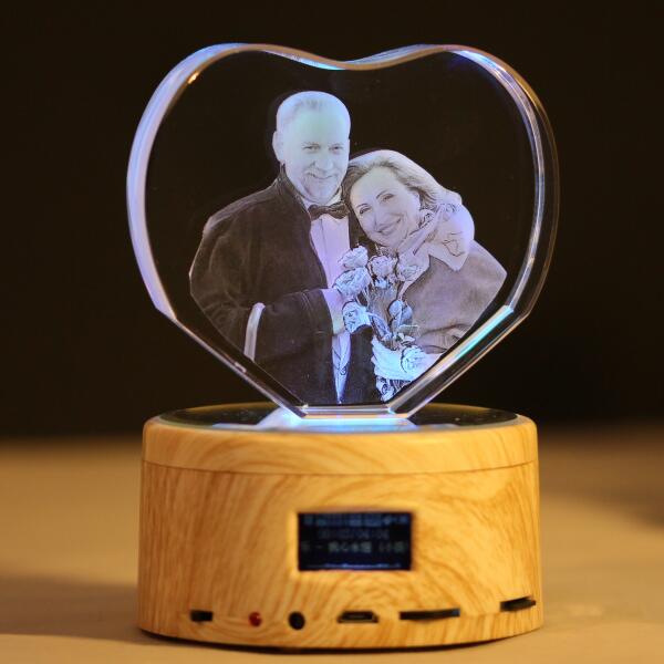 NEONIP-Bluetooth Personalized Colorful Glass Photo with Light