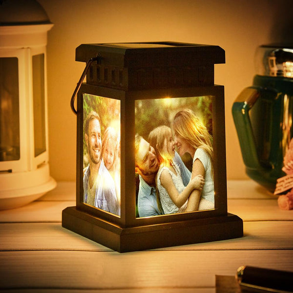 Custom Photo Memorial Lanterns Remember a Loved One Loss of Mom Mother