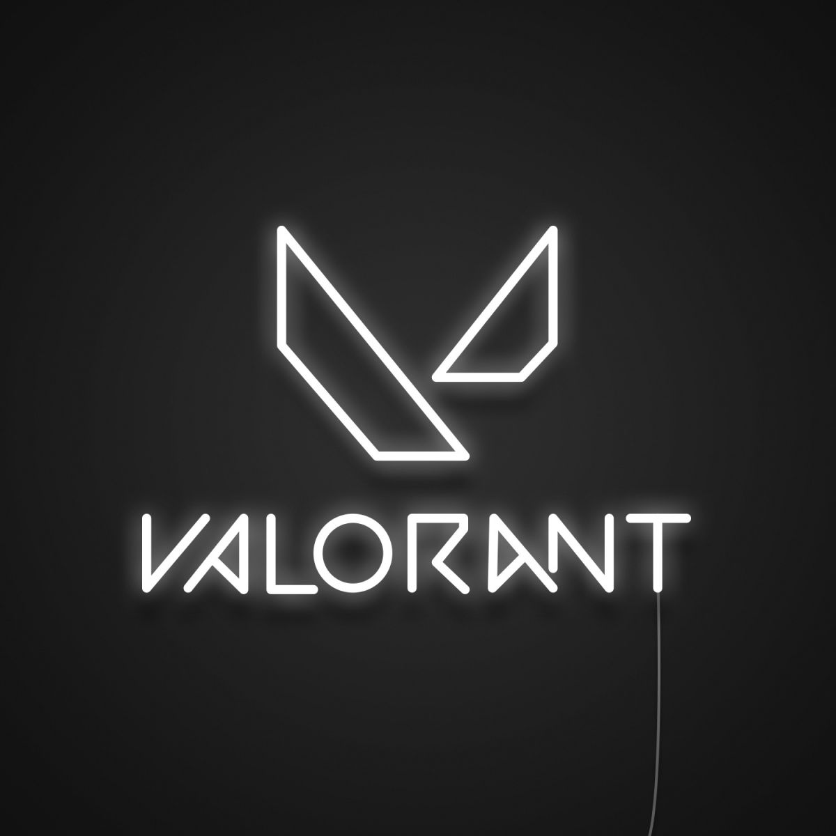 NEONIP-100% Handmade Valorant Logo LED Neon Light Sign