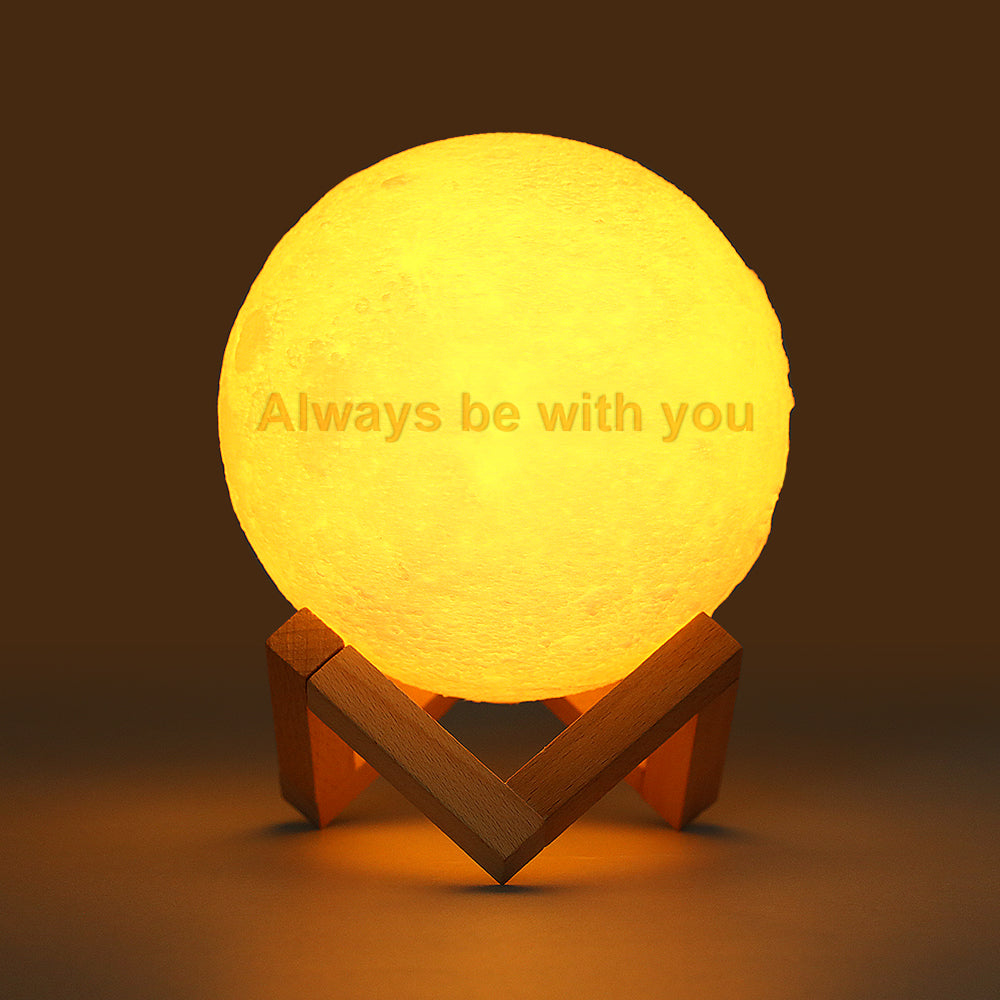 Photo Moon Lamp Personalized 3D Printed Picture Light Moon Painting Light Gifts for Mom