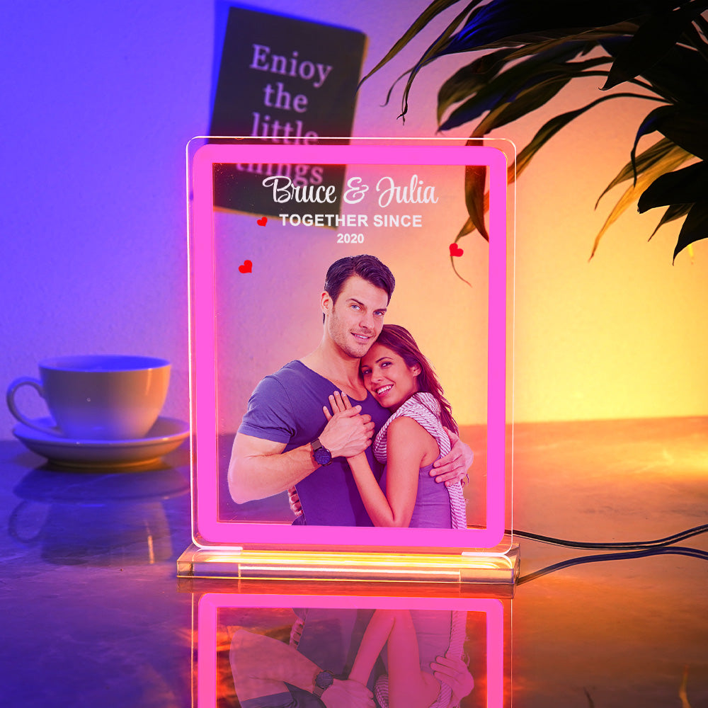 Custom Photo Neon Light With Multiple Color Options Best Gift For Valentine