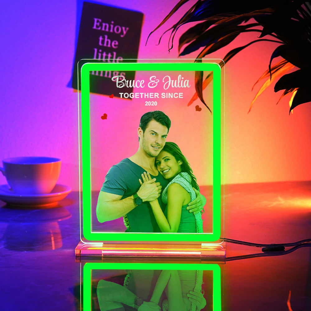 Custom Photo Neon Light With Multiple Color Options Best Gift For Valentine