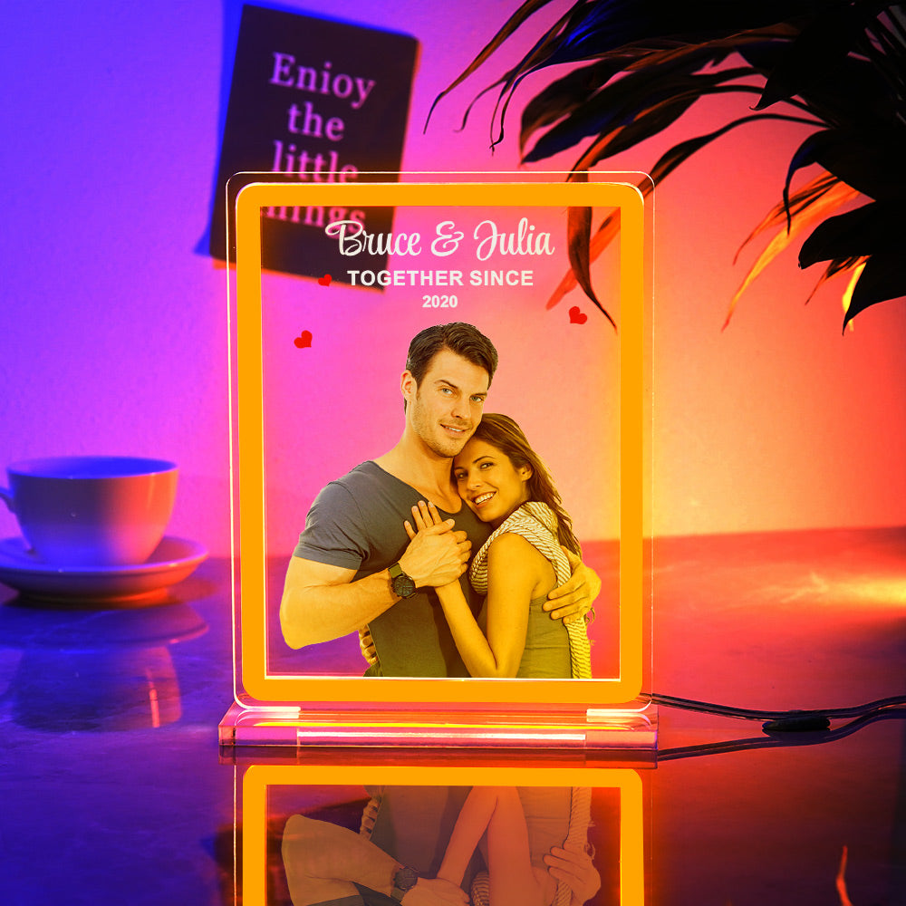 Custom Photo Neon Light With Multiple Color Options Best Gift For Valentine