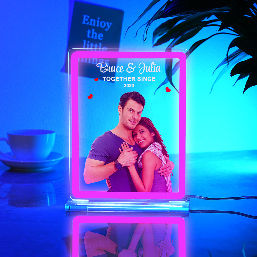 Custom Photo Neon Light With Multiple Color Options Best Gift For Valentine