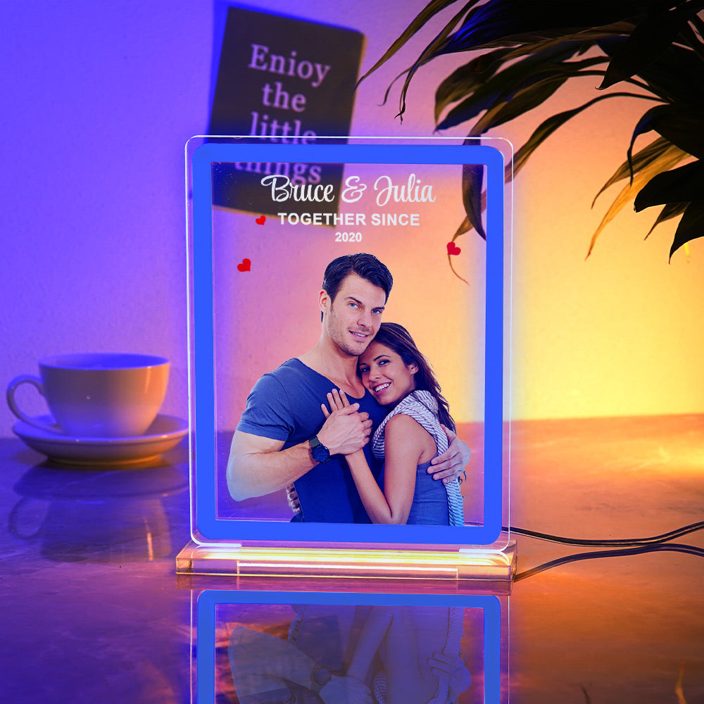 Custom Photo Neon Light With Multiple Color Options Best Gift For Valentine