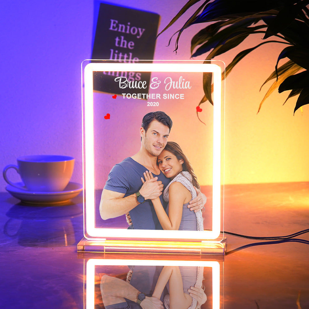 Custom Photo Neon Light With Multiple Color Options Best Gift For Valentine