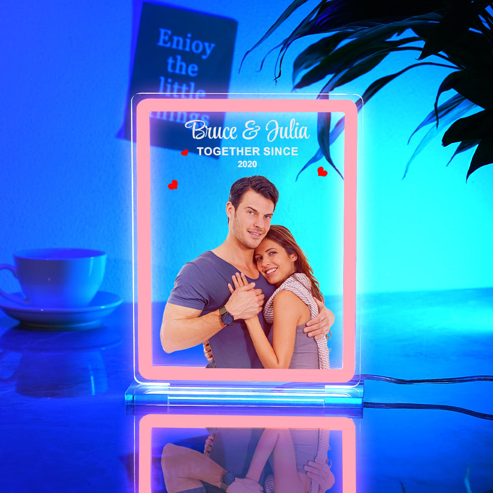 Custom Photo Neon Light With Multiple Color Options Best Gift For Valentine