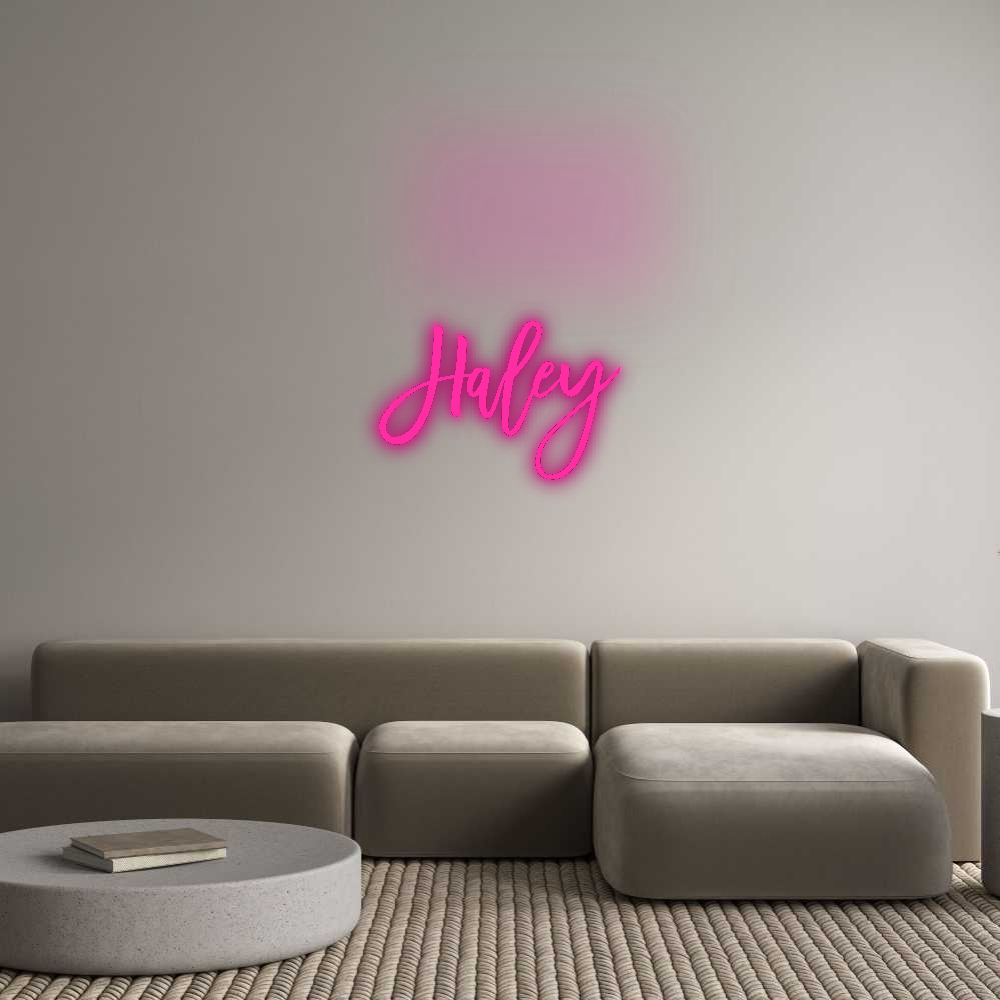 Custom Neon Signs Haley