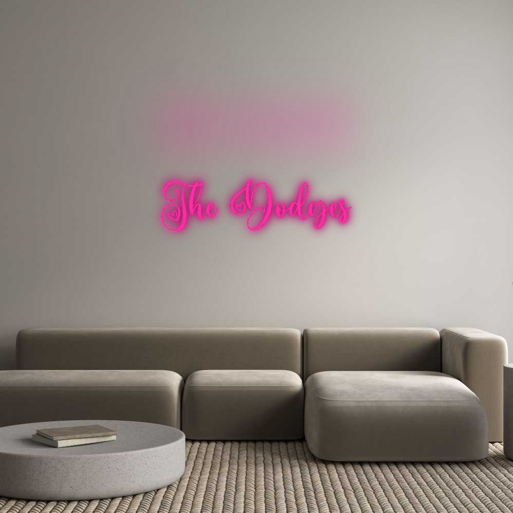 Custom Neon Signs The Dodges