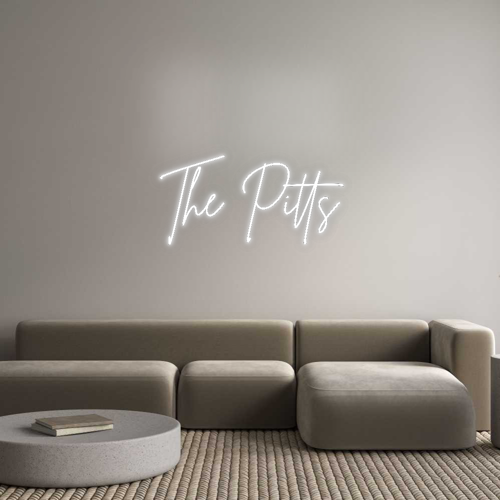 Custom Neon Signs The Pitts