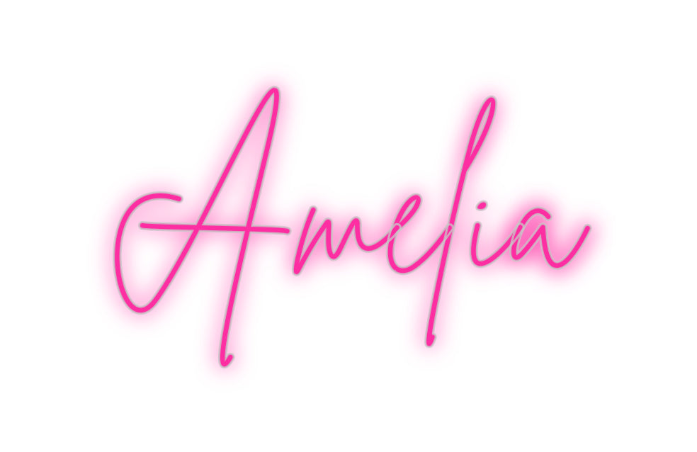 Insegne al neon personalizzate Amelia