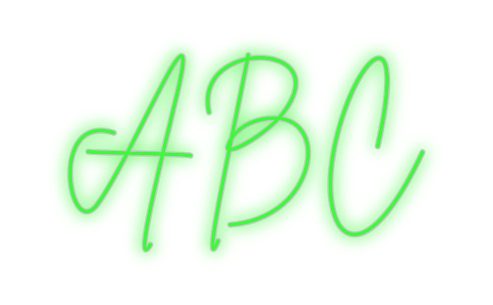 Custom Neon Signs ABC