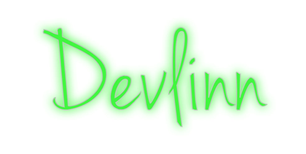 Custom Neon Signs Devlinn