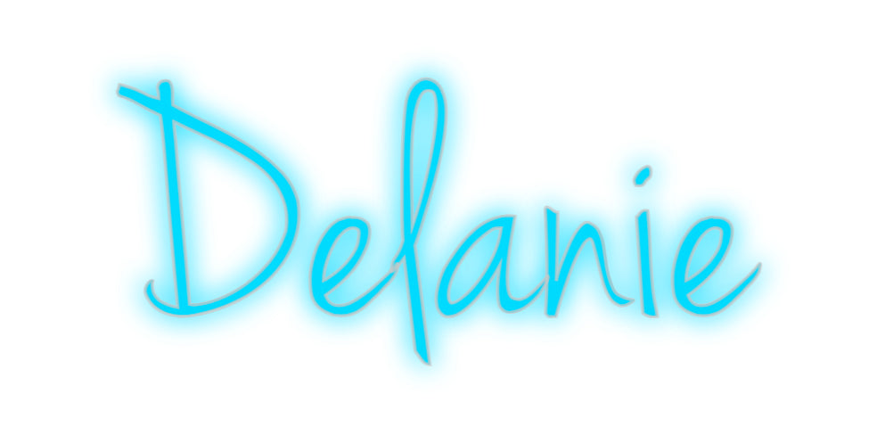 Custom Neon Signs Delanie