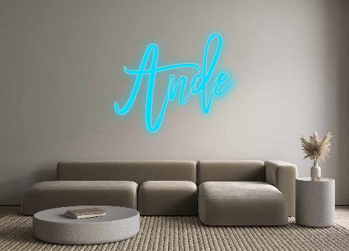 Custom Neon Signs Ande