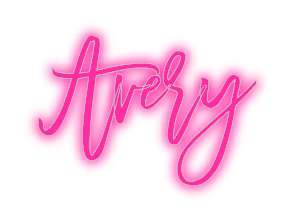 Custom Neon Signs Avery