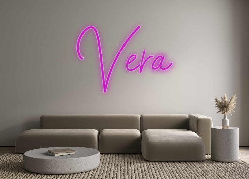 Insegne al neon personalizzate Vera