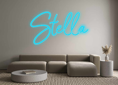 Custom Neon Signs Stella