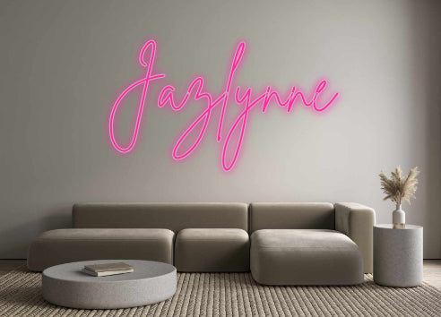 Insegne al neon personalizzate Jazlynne