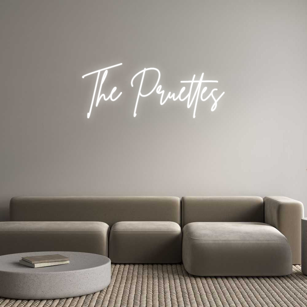 Custom Neon Signs The Pruettes