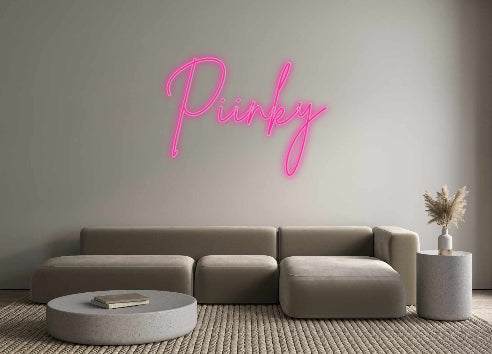 Insegne al neon personalizzate Piinky