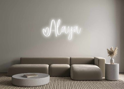 Custom Neon Signs Alaya