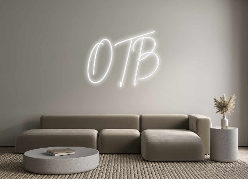 Insegne al neon personalizzate OTB