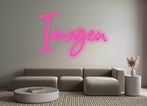 Custom Neon Signs Imogen