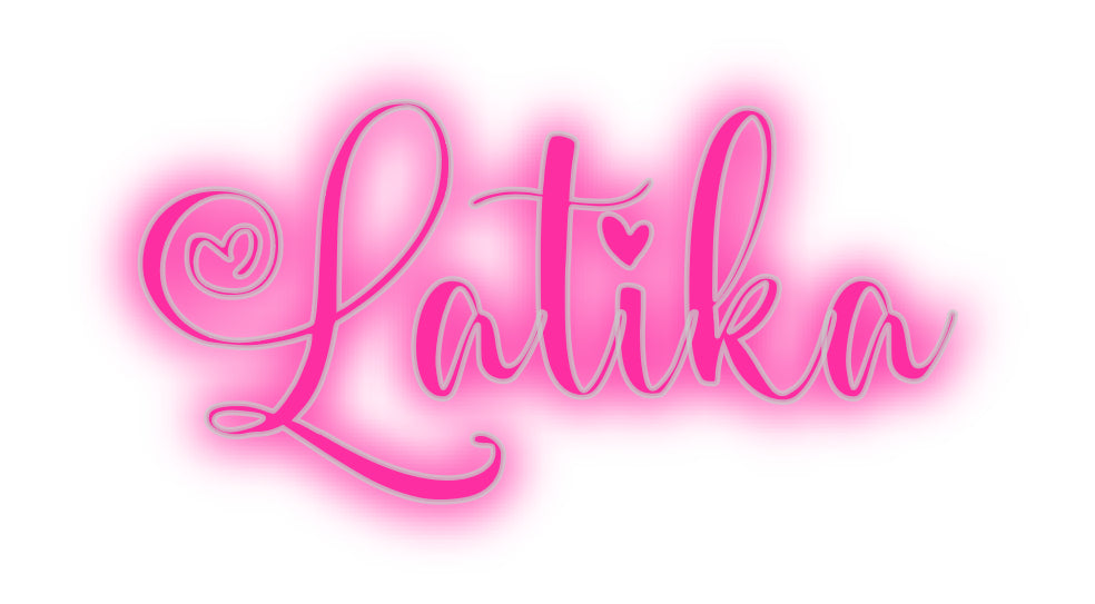 Custom Neon Signs Latika