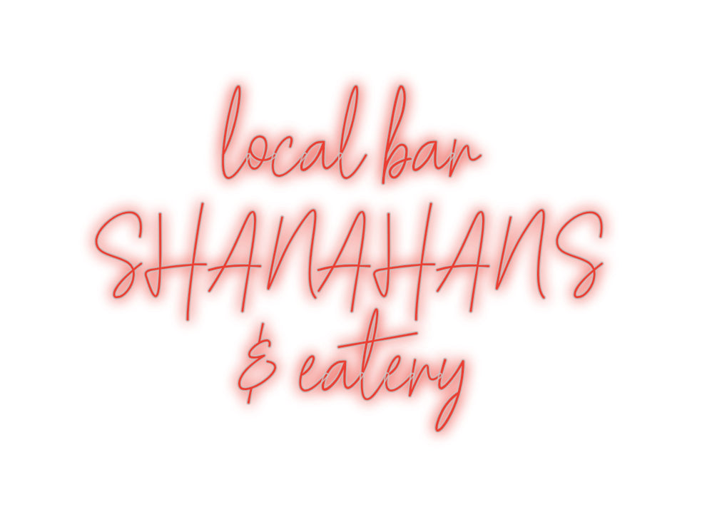 Custom Neon Signs local bar
SH...