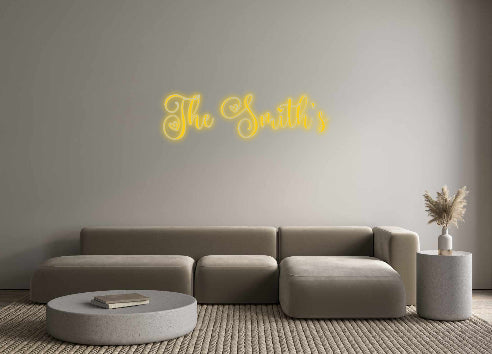 Insegne al neon personalizzate The Smith's