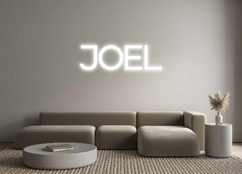 Insegne al neon personalizzate JOEL