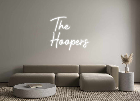 Custom Neon Signs The 
Hoopers