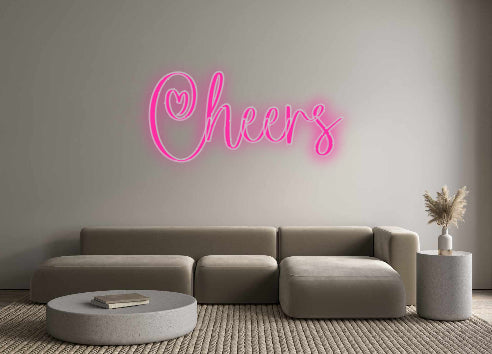 Custom Neon Signs Cheers